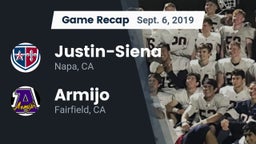 Recap: Justin-Siena  vs. Armijo  2019