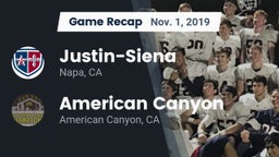 Recap: Justin-Siena  vs. American Canyon  2019
