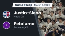 Recap: Justin-Siena  vs. Petaluma  2021