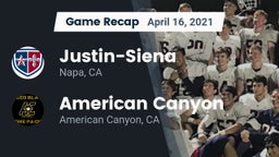 Recap: Justin-Siena  vs. American Canyon  2021