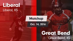 Matchup: Liberal  vs. Great Bend  2016