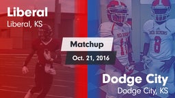 Matchup: Liberal  vs. Dodge City  2016