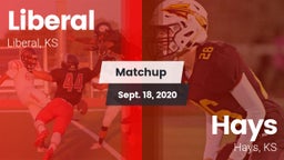 Matchup: Liberal  vs. Hays  2020