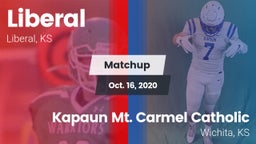 Matchup: Liberal  vs. Kapaun Mt. Carmel Catholic  2020