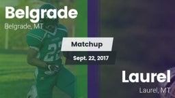 Matchup: Belgrade  vs. Laurel  2017