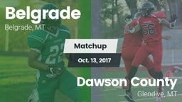 Matchup: Belgrade  vs. Dawson County  2017