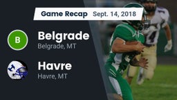 Recap: Belgrade  vs. Havre  2018