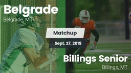 Matchup: Belgrade  vs. Billings Senior  2019