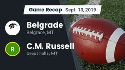 Recap: Belgrade  vs. C.M. Russell  2019