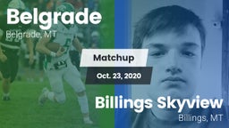 Matchup: Belgrade  vs. Billings Skyview  2020