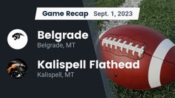 Recap: Belgrade  vs. Kalispell Flathead  2023