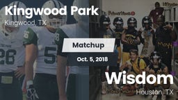 Matchup: Kingwood Park High vs. Wisdom  2018