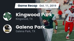 Recap: Kingwood Park  vs. Galena Park  2019