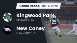 Recap: Kingwood Park  vs. New Caney  2020