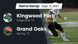 Recap: Kingwood Park  vs. Grand Oaks  2021
