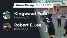 Recap: Kingwood Park  vs. Robert E. Lee  2022