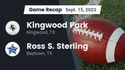 Recap: Kingwood Park  vs. Ross S. Sterling  2023