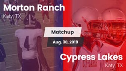 Matchup: Morton Ranch High vs. Cypress Lakes  2019