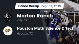 Recap: Morton Ranch  vs. Houston Math Science & Tech  2019