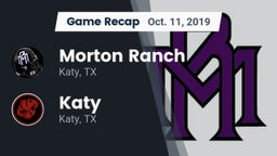 Recap: Morton Ranch  vs. Katy  2019