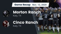 Recap: Morton Ranch  vs. Cinco Ranch  2020