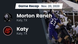 Recap: Morton Ranch  vs. Katy  2020