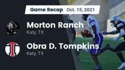 Recap: Morton Ranch  vs. Obra D. Tompkins  2021