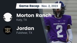 Recap: Morton Ranch  vs. Jordan  2023