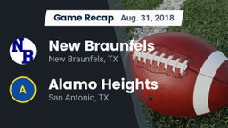 Recap: New Braunfels  vs. Alamo Heights  2018