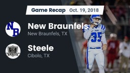 Recap: New Braunfels  vs. Steele  2018