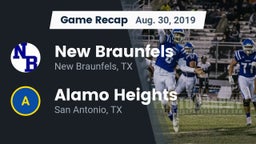 Recap: New Braunfels  vs. Alamo Heights  2019