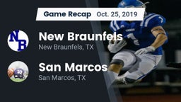 Recap: New Braunfels  vs. San Marcos  2019