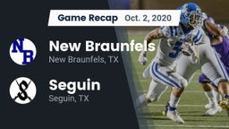 Recap: New Braunfels  vs. Seguin  2020