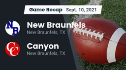 Recap: New Braunfels  vs. Canyon  2021