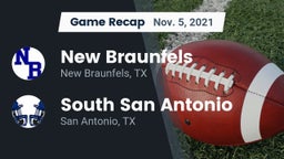 Recap: New Braunfels  vs. South San Antonio  2021