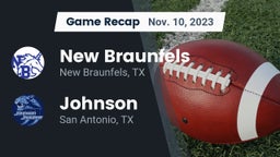 Recap: New Braunfels  vs. Johnson  2023