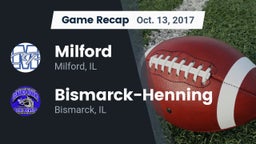 Recap: Milford  vs. Bismarck-Henning  2017