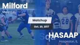 Matchup: Milford/Cissna Park vs. HASAAP 2017