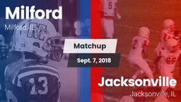 Matchup: Milford  vs. Jacksonville  2018