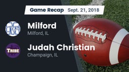 Recap: Milford  vs. Judah Christian  2018
