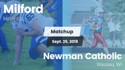 Matchup: Milford  vs. Newman Catholic  2018