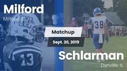Matchup: Milford  vs. Schlarman  2019