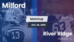 Matchup: Milford  vs. River Ridge  2019