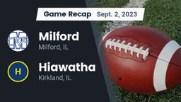 Recap: Milford  vs. Hiawatha  2023