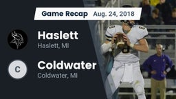 Recap: Haslett  vs. Coldwater  2018