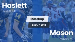 Matchup: Haslett  vs. Mason  2018