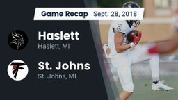Recap: Haslett  vs. St. Johns  2018
