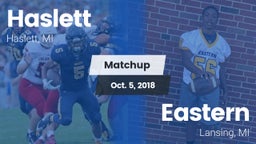 Matchup: Haslett  vs. Eastern  2018