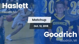 Matchup: Haslett  vs. Goodrich  2018