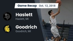 Recap: Haslett  vs. Goodrich  2018